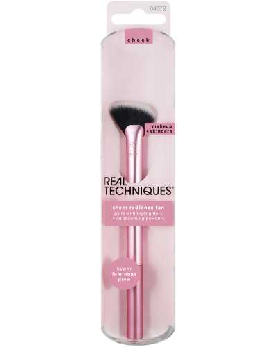 Real Techniques Sheer Radiance Fan Makeup Brush - sis-style.gr