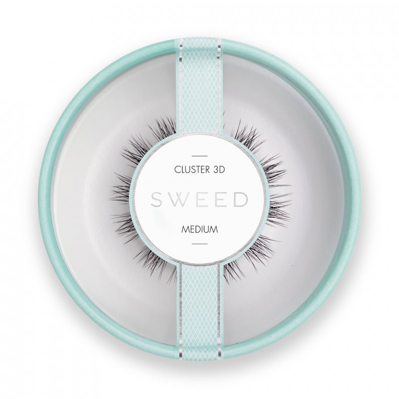 Sweed Lashes Cluster 3D - MEDIUM - sis-style.gr