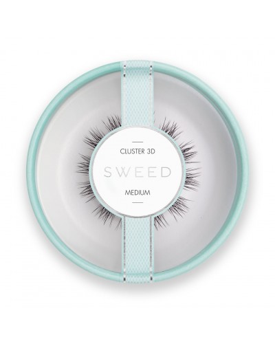 Sweed Lashes Cluster 3D - MEDIUM - sis-style.gr