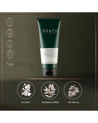 Heath men Shave Cream 150ml - sis-style.gr