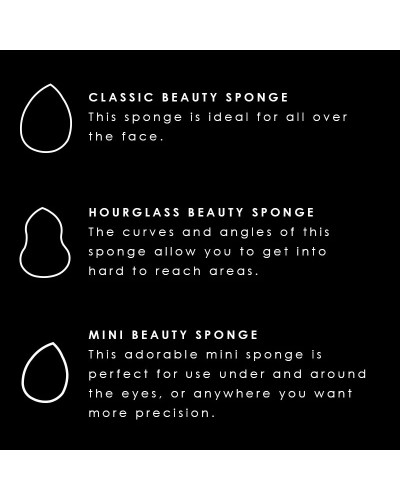 MUA Makeup Sponge Set (9 Pieces) - sis-style.gr