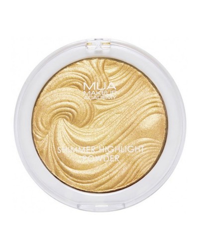 MUA Shimmer Highlighter Powder-Golden Scintillation - sis-style.gr