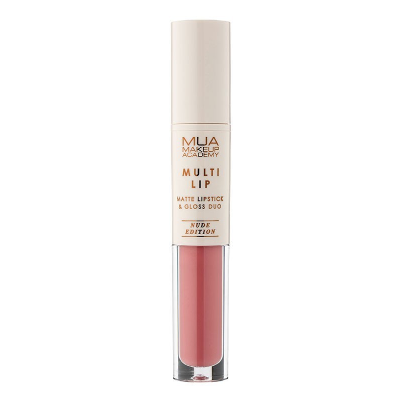 MUA Lipstick and Gloss Duo - Nude Edition - BLOOM - sis-style.