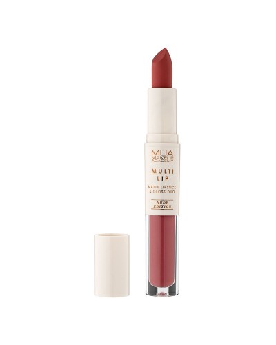 MUA Lipstick and Gloss Duo - Nude Edition - SOLEIL - sis-style.gr