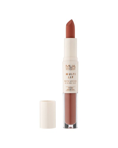 MUA Lipstick and Gloss Duo - Nude Edition - CLASSIC - sis-style.gr