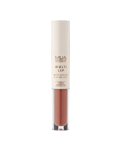 MUA Lipstick and Gloss Duo - Nude Edition - CLASSIC - sis-style.gr