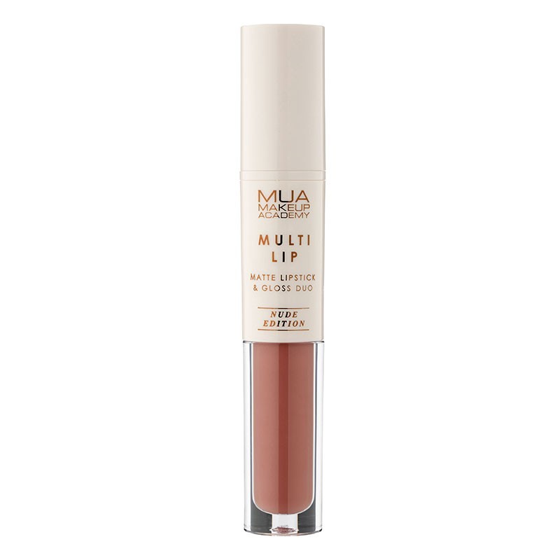 MUA Lipstick and Gloss Duo - Nude Edition - CLASSIC - sis-style.