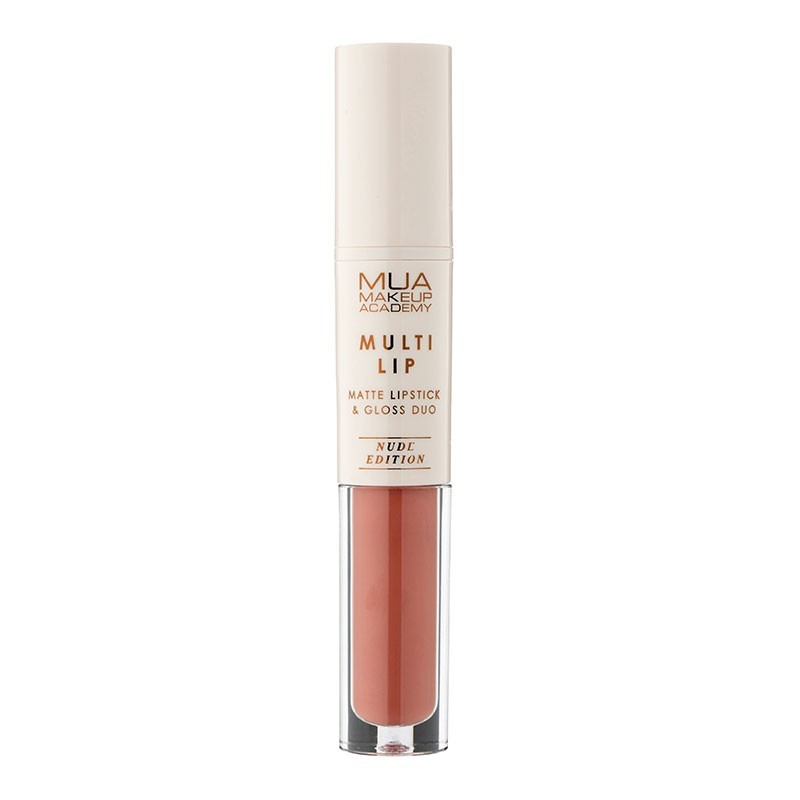 MUA Lipstick and Gloss Duo - Nude Edition - COZY - sis-style.