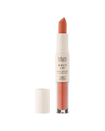 MUA Lipstick and Gloss Duo - Nude Edition - BALANCE - sis-style.