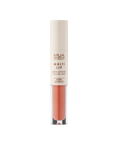 MUA Lipstick and Gloss Duo - Nude Edition - BALANCE - sis-style.