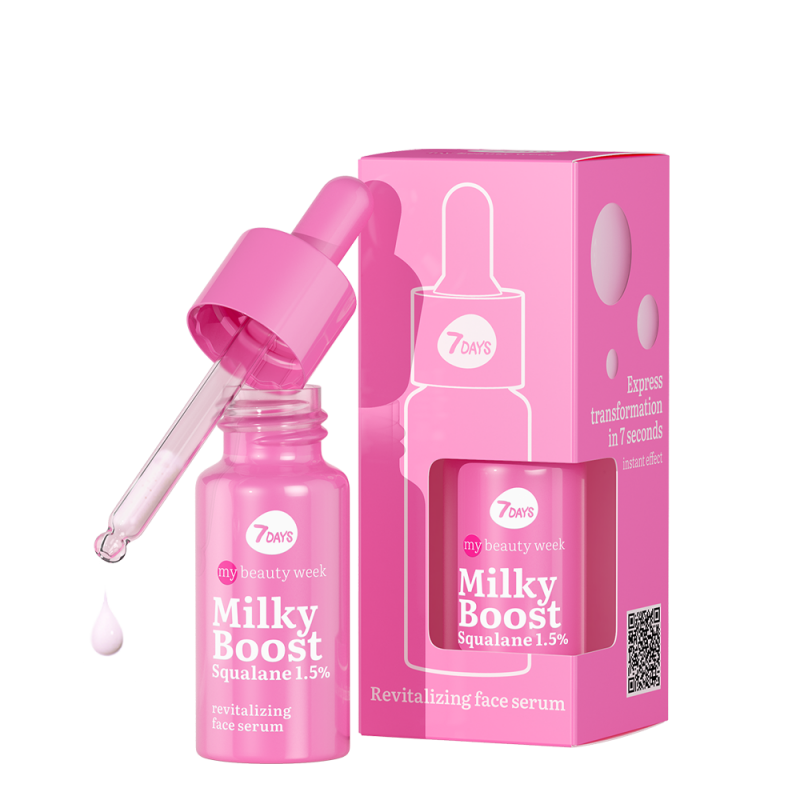7 DAYS Milky Boost Squalane Revital Face Serum - sis-style.gr