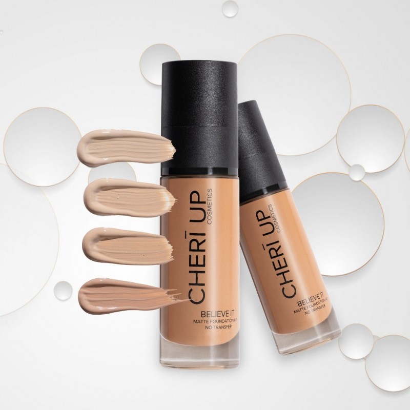 Cheri Up Believe It Matte Foundation -03 | SIS STYLE