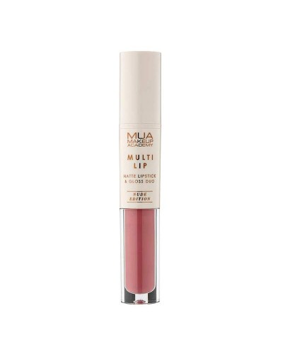MUA Lipstick and Gloss Duo - Nude Edition - SOUL - sis-style.gr