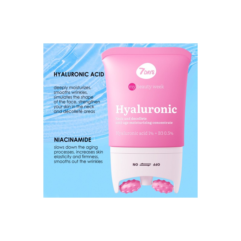 7DAYS MB Hyaluronic Neck Decollete Anti Age Moist | SIS STYLE