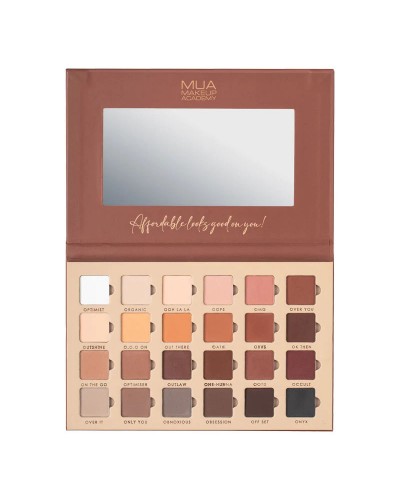 MUA Ultimate Obsession 24 Shade Matte Nude Eyeshadow Palette - sis-style.gr