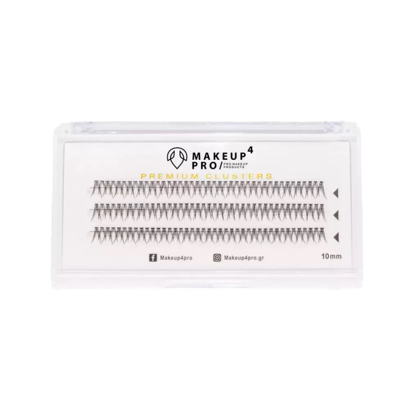 Makeup4pro - Premium Cluster Lashes Dovetail - 10mm - sis-style.gr