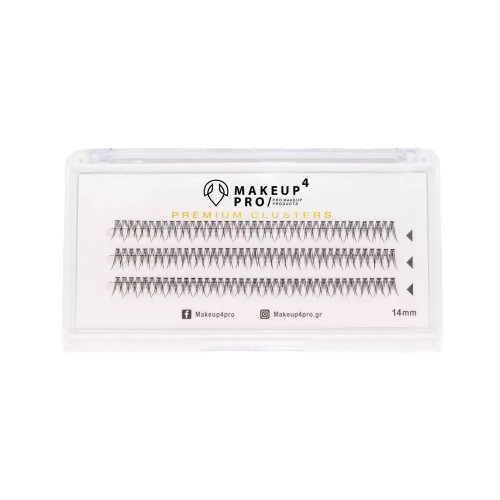 Makeup4pro - Premium Cluster Lashes Dovetail - 14mm - sis-style.gr