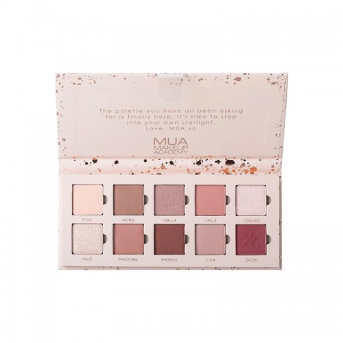 MUA 10 Shade Eyeshadow Palette - STARLIGHT - sis-style.gr