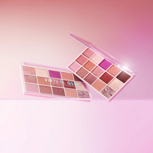 MUA 15 Shade Eyeshadow Palette - VIRTUAL GLOW - sis-style.gr