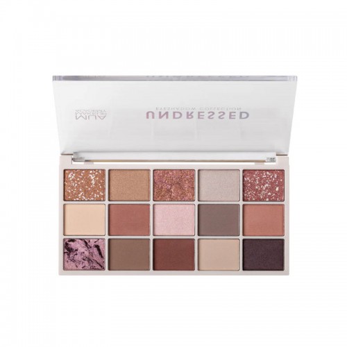 MUA 15 Shade Eyeshadow Palette - UNDRESSED - sis-style.gr