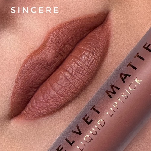 MUA Velvet Matte Liquid Lipstick - SINCERE - sis-style.gr