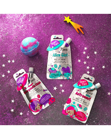 7 DAYS SPACE Intergalactic Chick Peel-off Mask 20ml - sis-style.gr