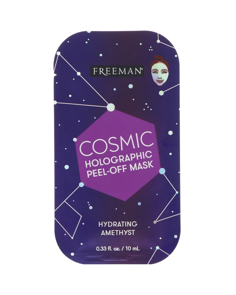 Freeman Cosmic Holographic Peel-Off Mask Hydrating Amethyst 10ml - sis-style.gr
