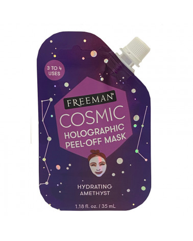 Freeman Cosmic Holographic Peel-Off Mask Hydrating Amethyst 35ml - sis-style.gr