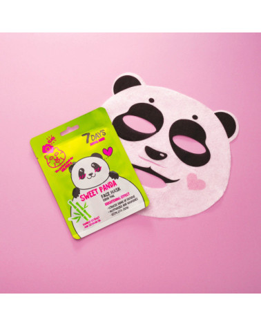 7 DAYS ANIMAL Sweet Panda Sheet Mask 28g - sis-style.gr