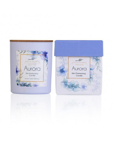 Aurora Skin Moisturizing Candle - Ιδανικό για μασάζ σώματος - sis-style.gr