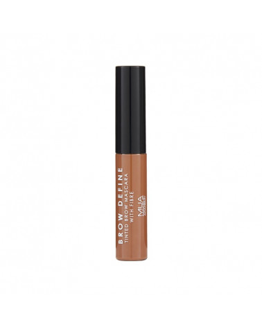 MUA Brow Define Tinted Mascara With Fibre - MID BROWN - sis-style.gr