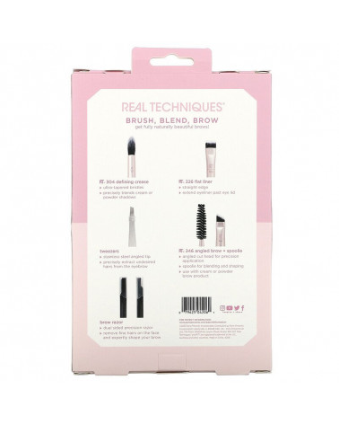 Real Techniques Blush, Blend, Brow Gift Set - sis-style.gr