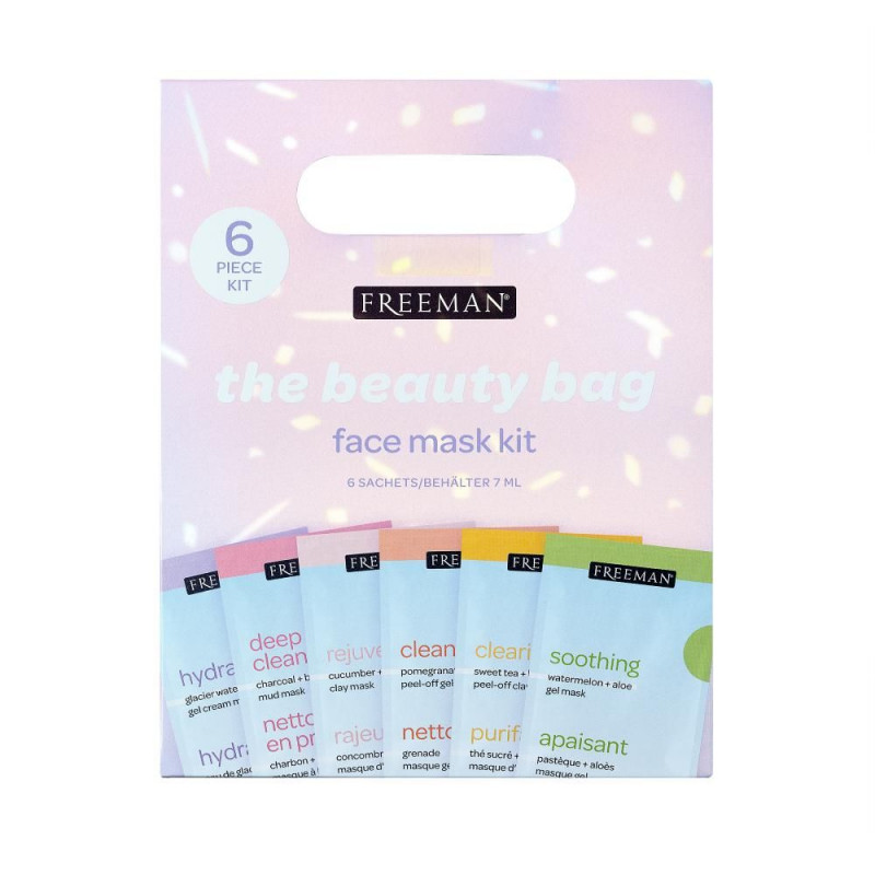 Freeman The Beauty Bag Face Mask Kit 6pcs x 7ml - sis-style.gr