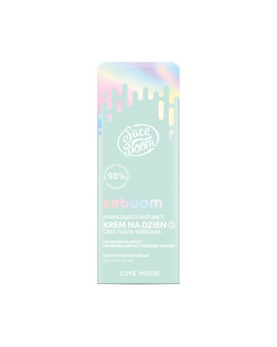 FACEBOOM Seboom Moisturizing and Mattifying Day Face Cream 50ml - sis-style.gr
