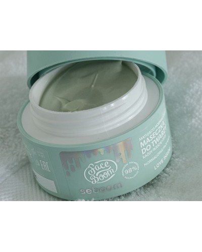 FACEBOOM Seboom Mattifying and Normalizing Face Mask 45g - sis-style.gr